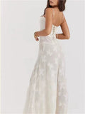 2025 Summer New Women's Fashion Brai Collar Sexy Temperament Evening Dress Dress Dress
