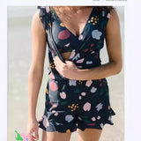 Summer 2025 New Surf Striped Tight-Up Sling Sleeveless Temperament Commuting Jumpsuit Women