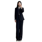 Professional Dress Women College Students Casual Suit Jacket Interview Suit Suit Suit Women's Cushion Shoulder Suit Suit Suit Suit Suit Suit Suit Suit Suit