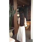 Sleeveless Collar Dress Women's Summer French Light Luxury High-Level Gentle And Generous New Chinese Style Dress