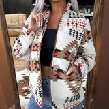 2025 Women's Digital Printed Check-Shirt Dress Waist Pocket Dress