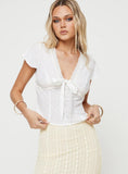 New Hot Girl Style With Short-Sleeved Summer Splicing Lace Strap Sexy Top Vest
