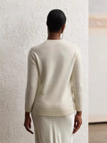 New Women's Round-Necked Bear Cartoon Casual Free Sweater Raff Cashmere Knitted Shirt Girl
