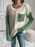 New Knitted Long-Sleeved Long-Sleeved Knitted Jersey Sweater In Autumn/Winter 2025