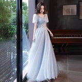 Art Exam Evening Dress Dress Banquet Temperament Light Luxury Small Student Vocal Music Student Dress Annual Host Dress Dress