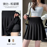 White Lace Skirt Girl Spring And Autumn Summer Ballet Cake Dress Sweet High-Waist A Word Ponum Half-Body Skirt