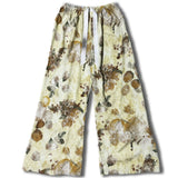 2025 High-End Cotton Pyjamas Ladies Summer Thin Artificial Silk Home Leisure Long Trousers Straight Can Be Worn Outside
