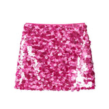 2025 Women's Autumn And Winter Temperament Light Fashion New Party Squin Mini Skirt
