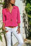 2025Ebaywish Autumn And Winter New Women's Shirt Collar Long-Sleeved Shirt Women's Clothing