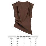 Women's Clothing 2025 Spring New New Fashion Folding Decoration Asymmetrical With Pad Shoulder Dress Woman