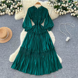 Lightly Mature Two Sets Of Women's Summer Dress Design Cross-Round Neckline Short-Sleeved Print Top High-Waisted Casual Broad-Legged Trousers