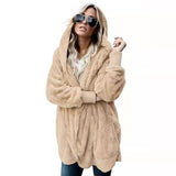 Mid-Term Long-Sleeved Long-Sleeved Hooded Long-Sleeved Jacket In Autumn And Winter 2025