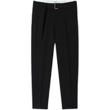 Long Trousers Men's Spring And Summer Nine-Point Trousers Men's Business Nine-Point Trousers Casual Is Decorating Straight Pants Men