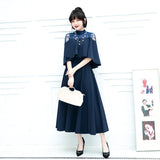 Black Evening Dress Woman 2025 New Winter Banquet Elegant Temperament Famous Slim Dress Mid-Long Evening Dress