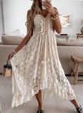 New Lace Slings In The Summer Of 2025 With A Solid Dress