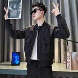 Men's Fashion Flying Jacket Men's Spring And Autumn Senior Handsome Baseball Uniforms Men's 2025 New Model