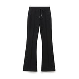 Women's Casual Sports Suit Spring Big Pocket Hooded Long Sleeve Zipper Repair Short-Sized Tidaught Rope Waist
