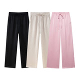 Spring 2025 New Women's Wrinkle Effect Blazer + Trousers Fashion Suit