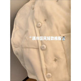 New Chinese Style Cotton Jacket Women's Winter Plus Velvet Warm Cotton Coat Tide