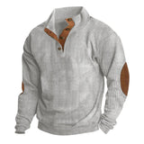 Autumn And Winter New Men's Outdoor Jacket Corduroy Leisure Collar Long Sleeves