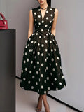 French Wave Dress 2025 Summer Retro New Temperament Slim Dress Female
