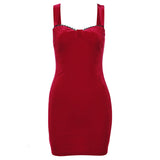 2025 Summer New Women's Decoration Height Waist Fashion Sling Sex Bare Back Temperament Dress