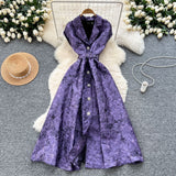French-Style Women's Dress 2025 Summer Collar Short-Sleeved Elegant Dress Dress