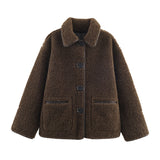 Women's Clothing 2025 New Fashion Casual Loose Double-Sided Wear Jacket
