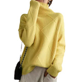 Autumn And Winter Sweater Women's High-Necked Hooded Ragged Sweater With A Solid Color Loose Lazy Bottom Shirt