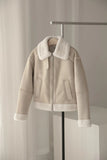 Z2025 Spring And Summer New Women's Fashion Collar Long-Sleeve Double-Sided Short Jacket Jacket 6318241