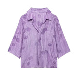 Women's Trousers Series Loose Shirt 2025 New Dessert Summer Fashion Set
