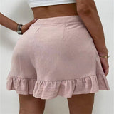 Shorts Women's Summer Wearing Casual Broad Legs Loose Shorts 2025 Summer New Women's High Waist Shorts
