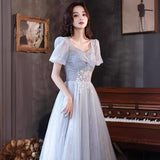 Art Exam Evening Dress Dress Banquet Temperament Light Luxury Small Student Vocal Music Student Dress Annual Host Dress Dress