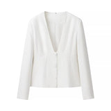 Autumn New Women's Clothing Mature Temperament Commuting Solid Suit Suit