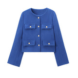2025 Women's Autumn And Winter Fashion New 15 Color Jacket Small Scent Style Short Suit Jacket