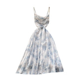 Gentle Wind And Raging Skirt Summer 2025 New Super Xiansen First Love Waist Seaside Beach Skirt