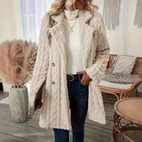 Autumn And Winter New Fashion Explosion Thick Cardigan Lady Imitation Fur Coat