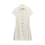 New Women's Fashion Casual Shirts With A New Summer 2025 Mini Dress