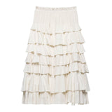 Z Women's Dress 2025 New Cake Skirt In The Long Half Dress Woman 3118209