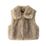 Women's Clothing 2025 Autumn And Winter New Fashion High-End Environmental Protection Fur Vest
