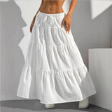 New Wish Spring And Summer Women's Dress Half-Dress Skirt Strap Splicing Big Swing Skirt Loose Long Dress Large Size Women's Clothing