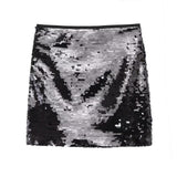 2025 Women's Autumn And Winter Temperament Light Fashion New Party Squin Mini Skirt