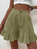 Shorts Women's Summer Wearing Casual Broad Legs Loose Shorts 2025 Summer New Women's High Waist Shorts