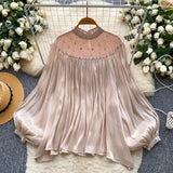 Hepburn High-End Knitted Dress Women Autumn And Winter Royal Sister Temperament Dating Short Skirt French Waist Sweater Skirt