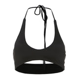 2025 Summer Fashion Trend Women's New Hanging Neck Repair Body Bumping Small Vest