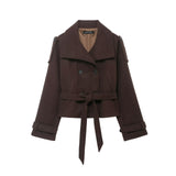 Spring New Women's Fashion Simple Print Lantern Long-Sleeved Shirt