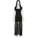 Autumn 2025 Fashion Trend Women's New Breast-Wearing Hooded Wear A Variety Of Women Wearing A Sexy Dress