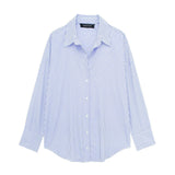 New 2025 Women's Silk Shirt Loose Spring Casual Street Fashion