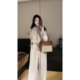 Korean 2025 Light Luxury A Complete Set Of Female White Thin Shirt Top Small Straight Tube Drag Flooring Casual Pants Set