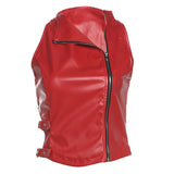 Fashion 2025 New Winter Women's Sexy Hot Pu Zipper Repair On The Body Of The Short Dress With Legs And Short Skirts